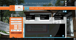 Desktop Screenshot of jdc-immobilier.com